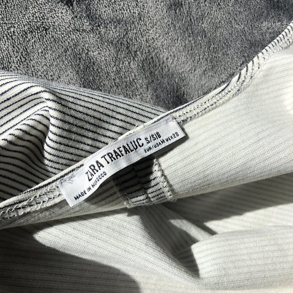 Zara Trafaluc Striped Bodycon Midi Dress - Picture 4 of 6